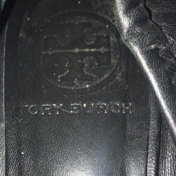 Tory Burch black flats size 8 Good condition. - Picture 11 of 12